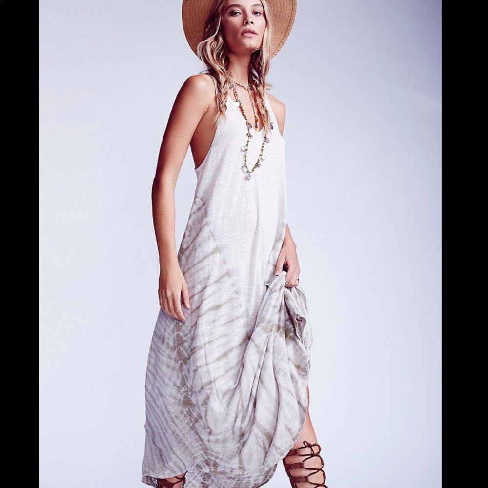 🥳HP🎉 We the Free Hailstorm Tie-Dye Maxi Dress